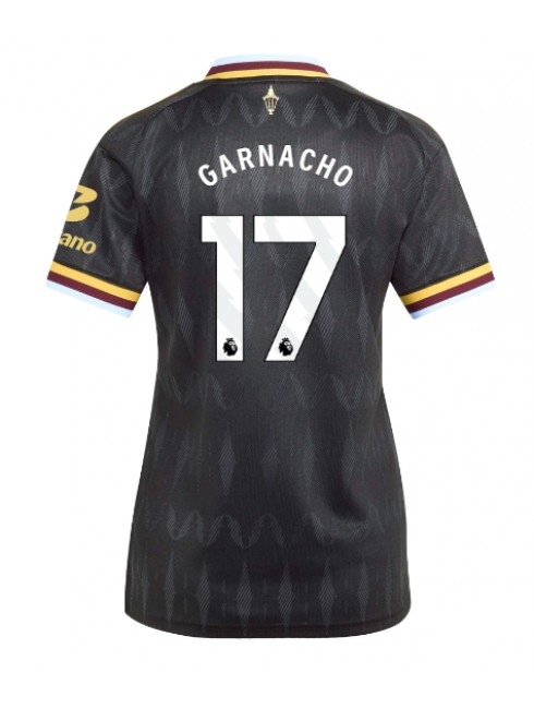 Zenske Futbalové oblečenie Aston Villa Alejandro Garnacho #17 2026-27 Krátky Rukáv - Preč Zenske Futbalové oblečenie Aston Villa Alejandro Garnacho #17 2026-27 Krátky Rukáv - Preč